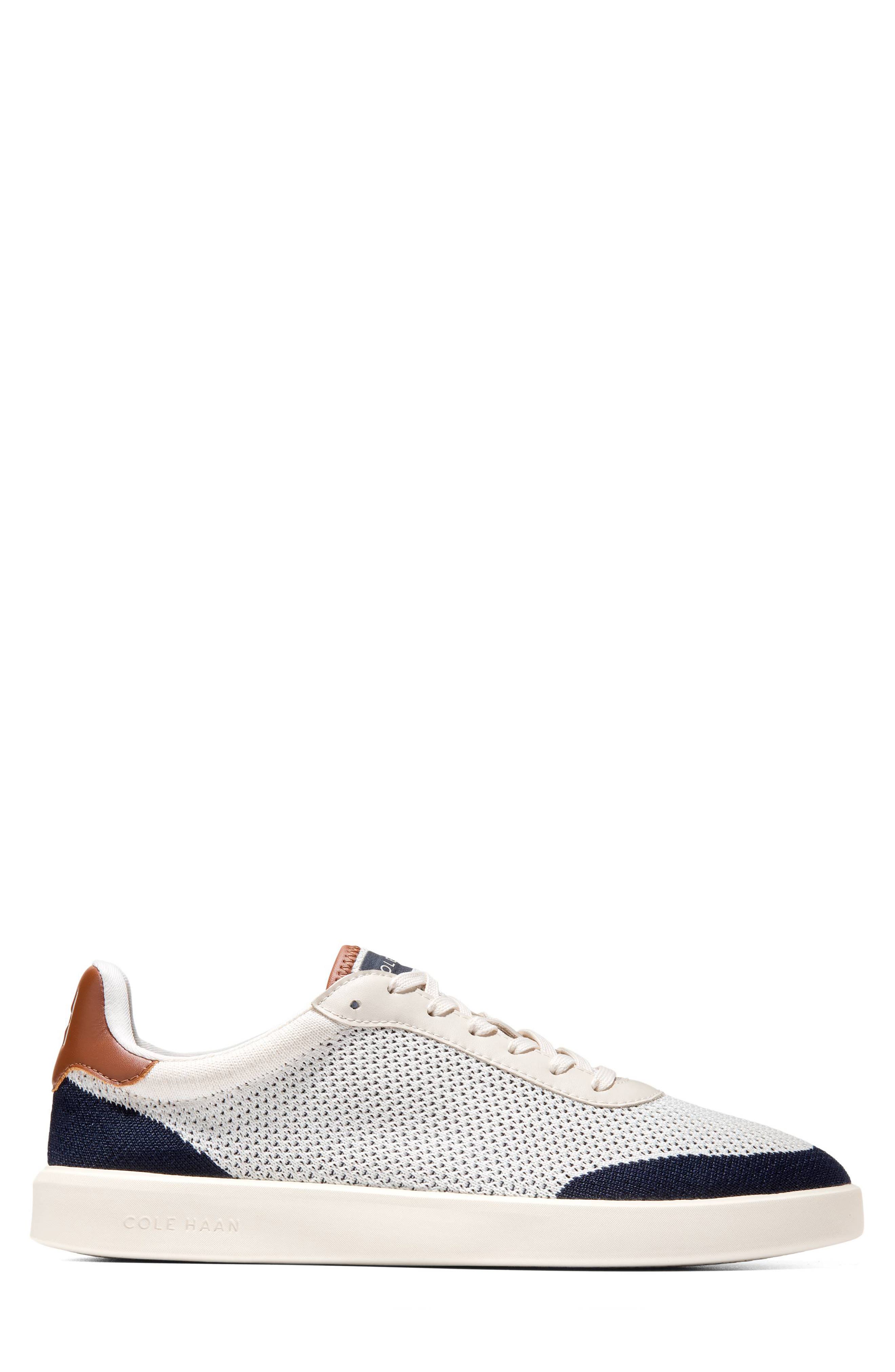 Cole Haan Grand Crosscourt Daily Stitchlite Sneaker, Alternate, color, Ivory/ British Tan/ Ivory