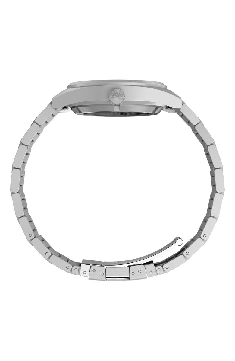 Timex<sup>®</sup> Expedition<sup>®</sup> Capstone Automatic Bracelet Watch, 39mm, Alternate, color, Black