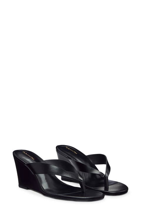 Jessie Wedge Thong Sandal (Women)