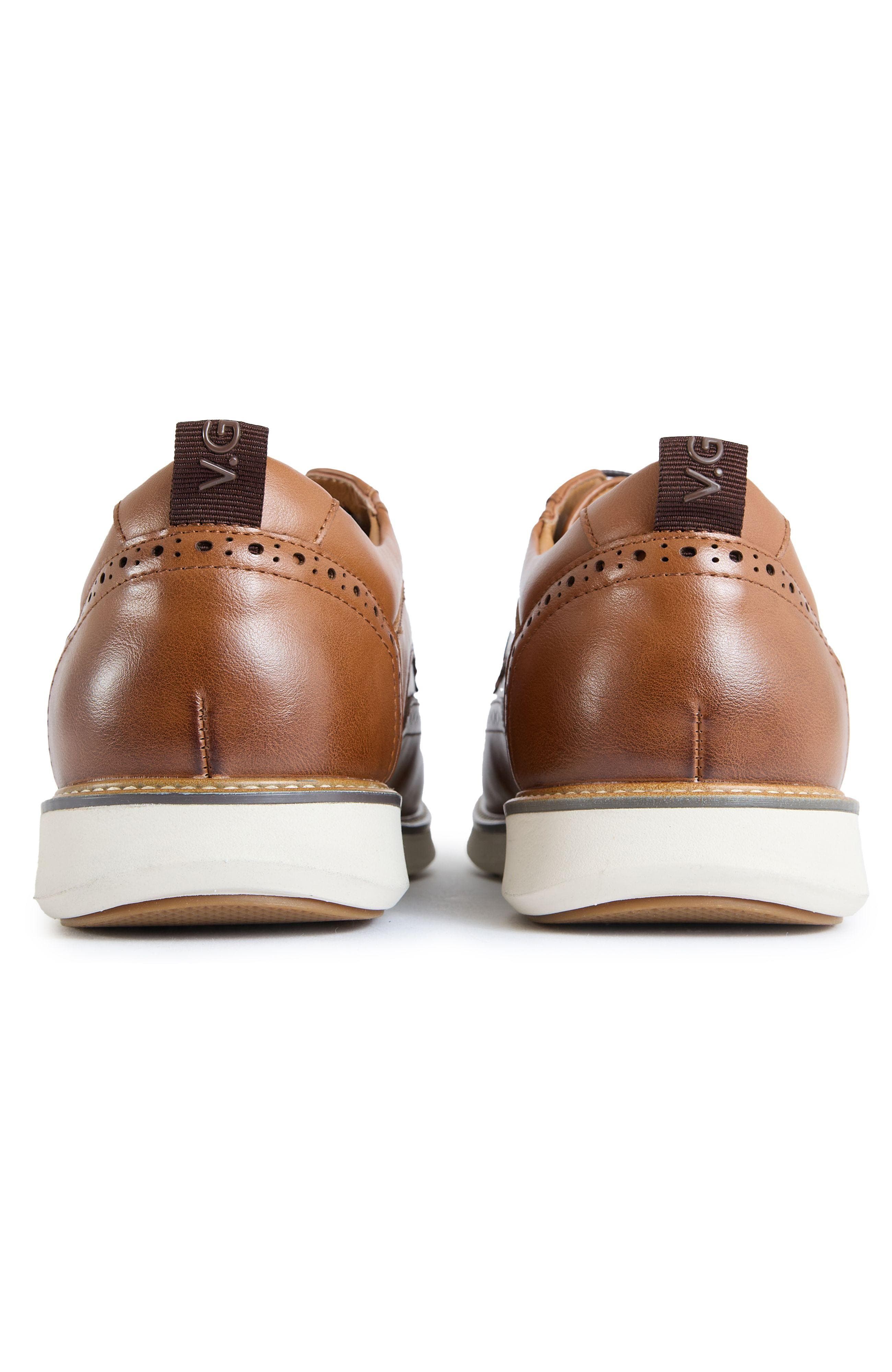 Okra Brogue Casual Shoes, Alternate, color, Brown
