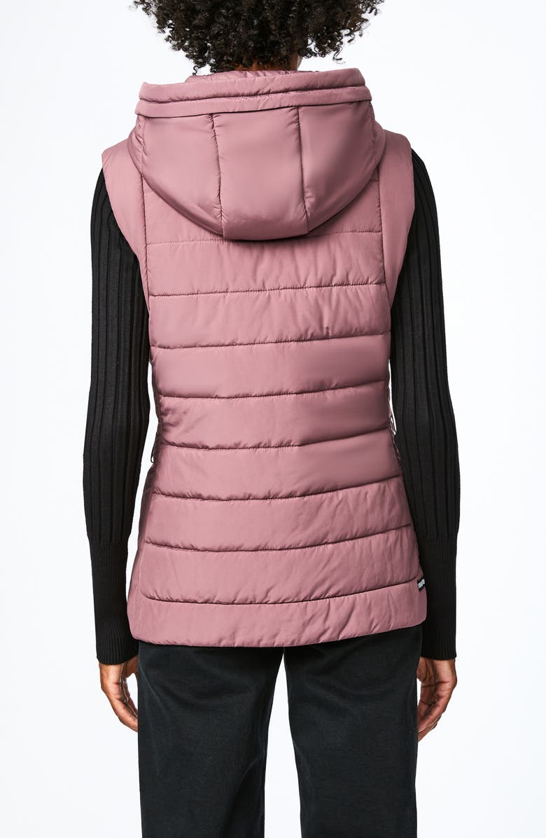 Bernardo Bernado Packable EcoPlume<sup>™</sup> Hooded Vest, Alternate, color, 
