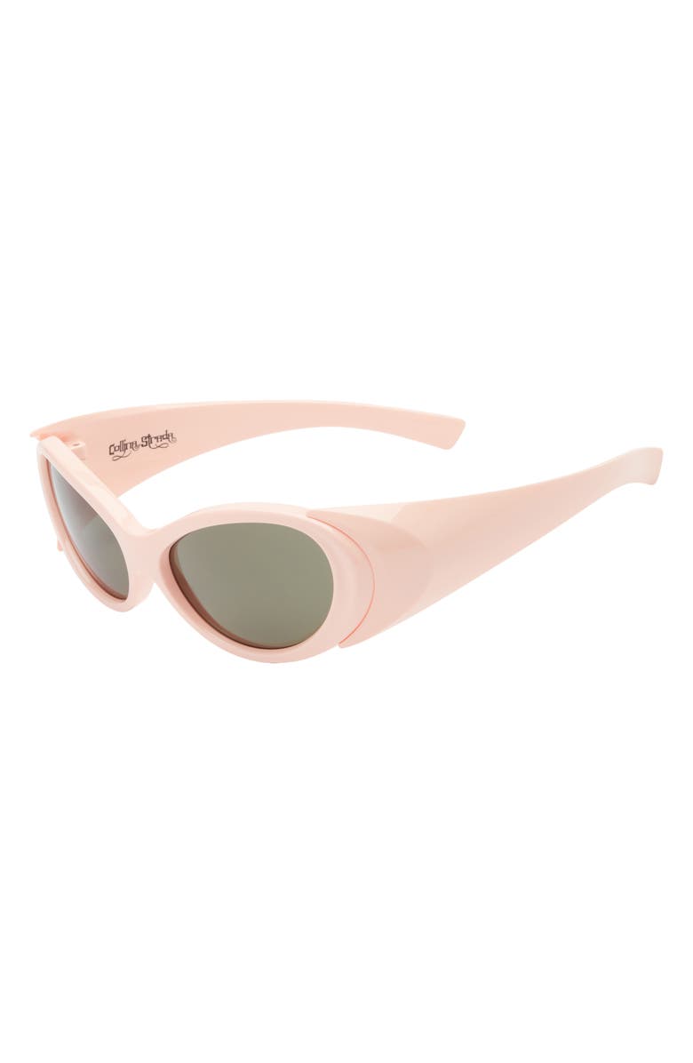Collina Strada Cocoon 58mm Oval Sunglasses, Alternate, color, Pink