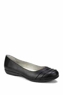 CLIFFS BY WHITE MOUNTAIN Clara Ballet Flat - Wide Width Available