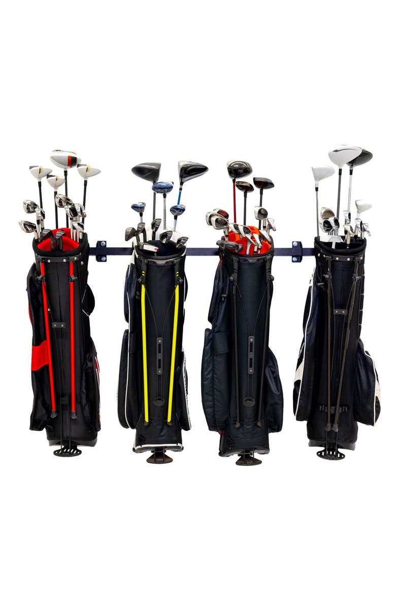 StoreYour G-Golf | Adjustable Wall Storage System | Holds 300 lbs, Alternate, color, Black