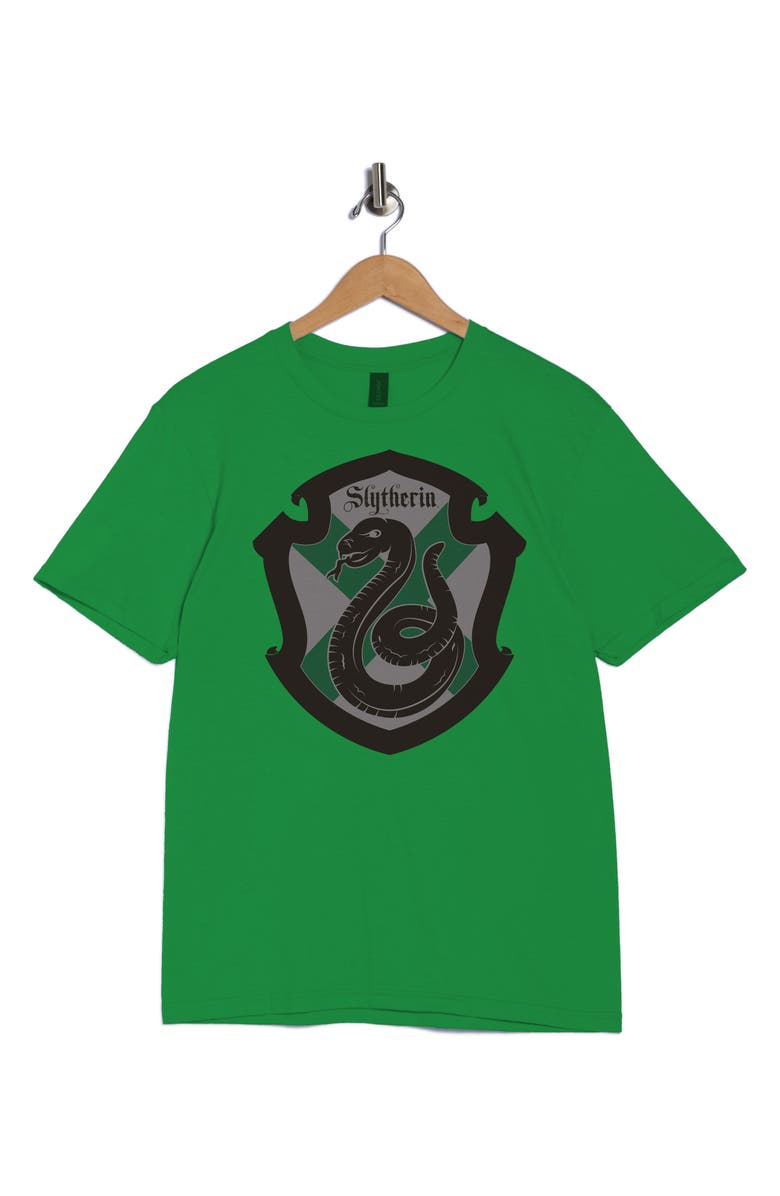 Monster Digital Harry Potter Slytherin Minimalist Graphic T-Shirt, Alternate, color, Irish Green
