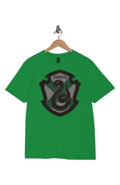 Monster Digital Harry Potter Slytherin Minimalist Graphic T-shirt In Green