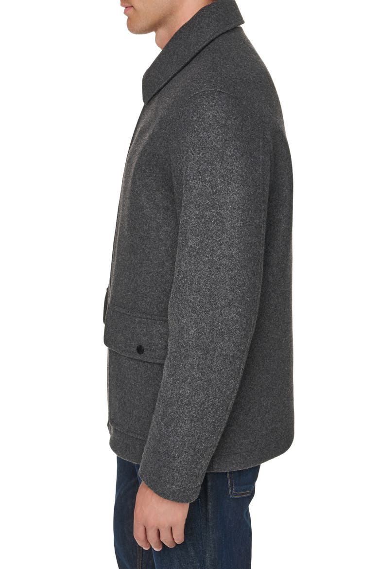 Flannel Jacket, Alternate, color, CHARCOAL
