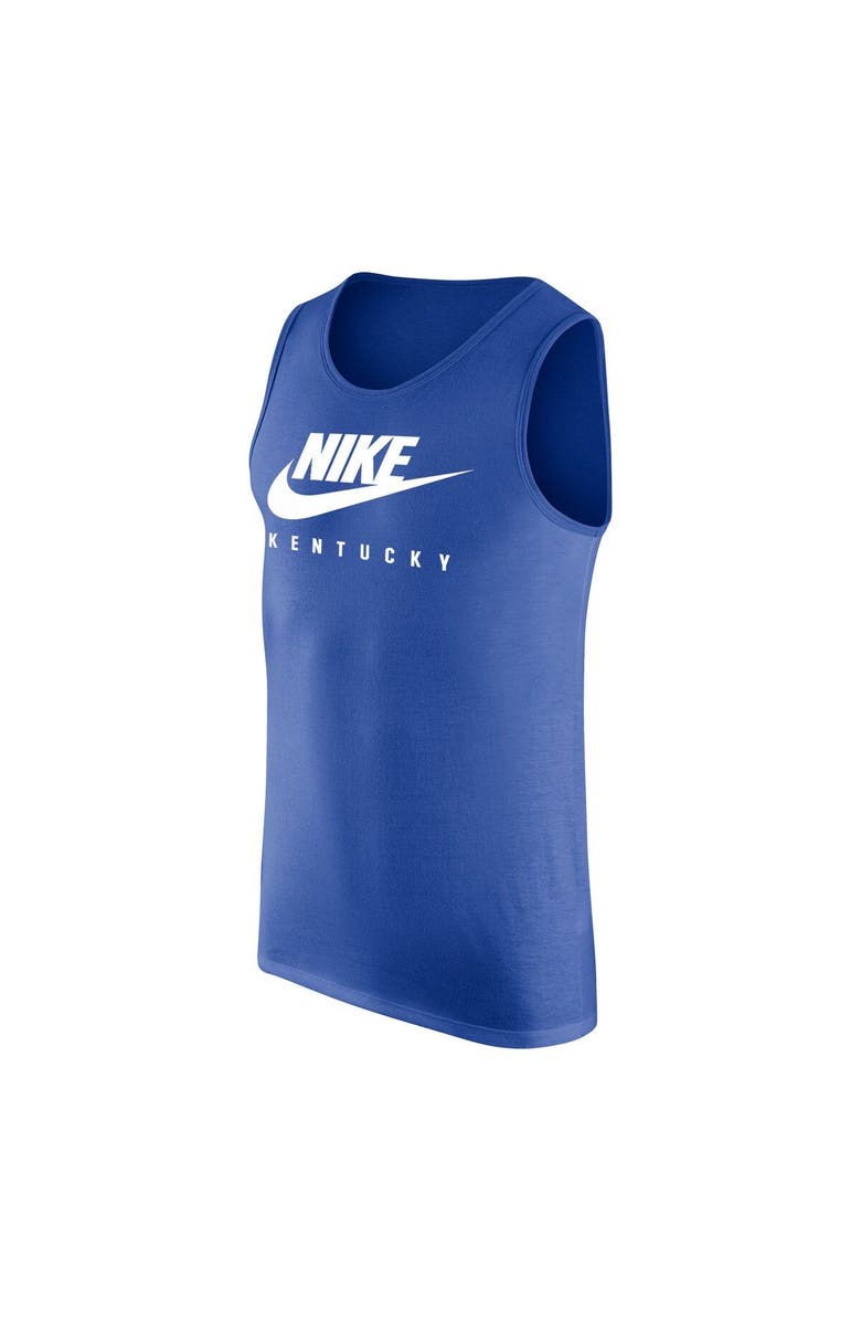 Nike Men's Nike Royal Kentucky Wildcats Futura Performance Scoop Neck Tank Top, Alternate, color, 