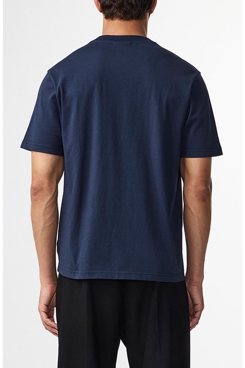 Adam Pima Cotton T-Shirt, Alternate, color, NAVY BLUE