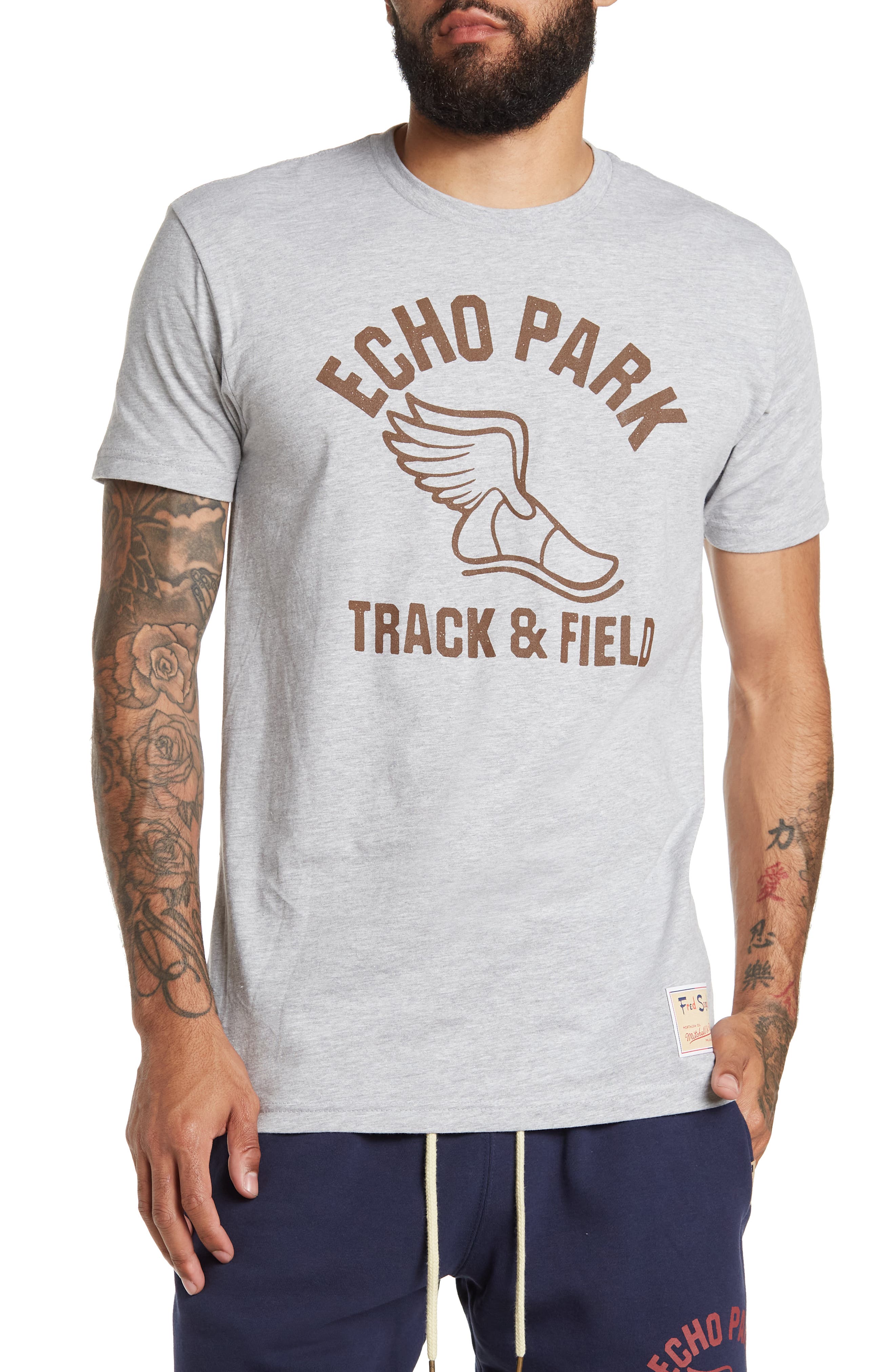 Mitchell & Ness Echo Park Track & Field Graphic Tee | Nordstromrack