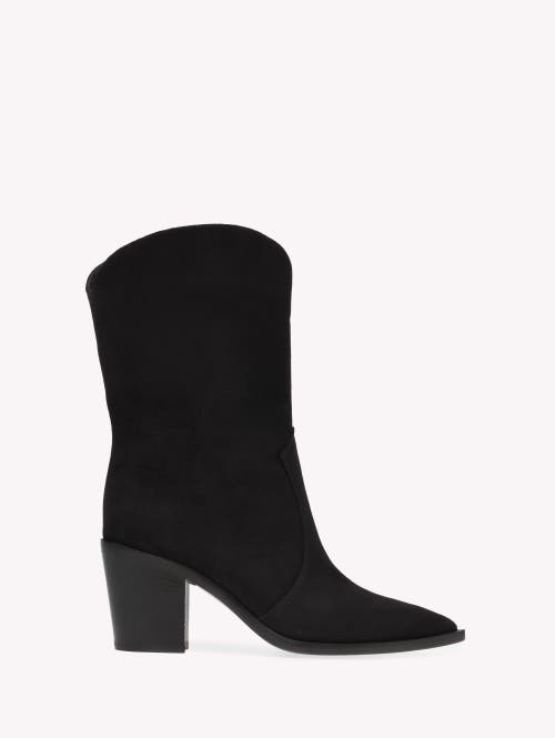Gianvito Rossi Denver Suede Ankle Boots In Black Suede
