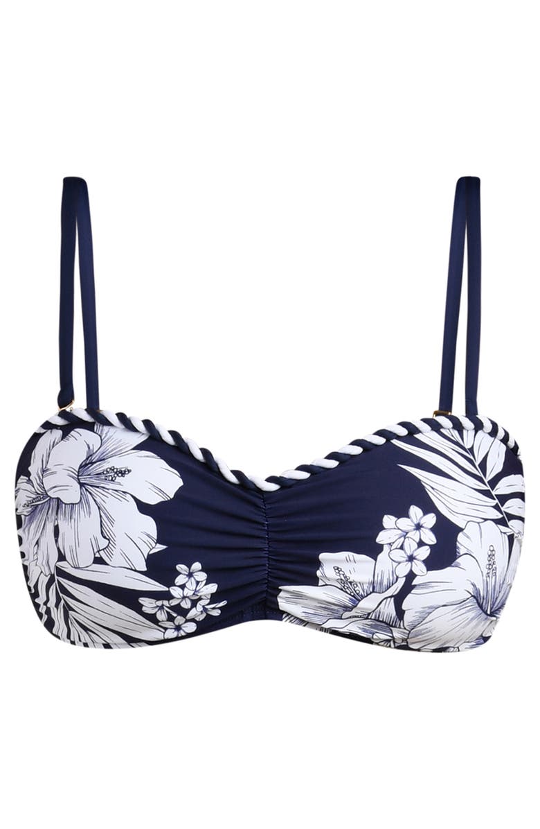 La Blanca Mariner Bandeau Bikini Top, Alternate, color,