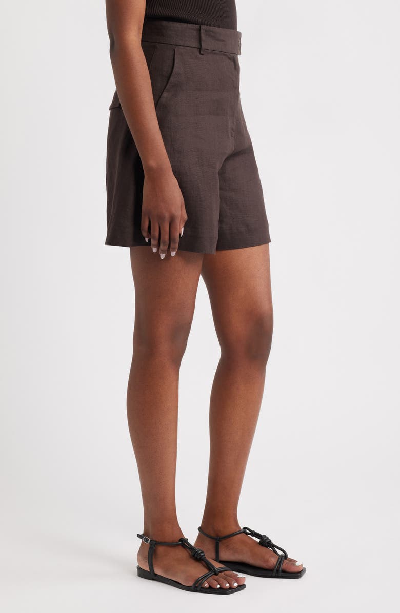 & Other Stories Linen Shorts, Alternate, color,