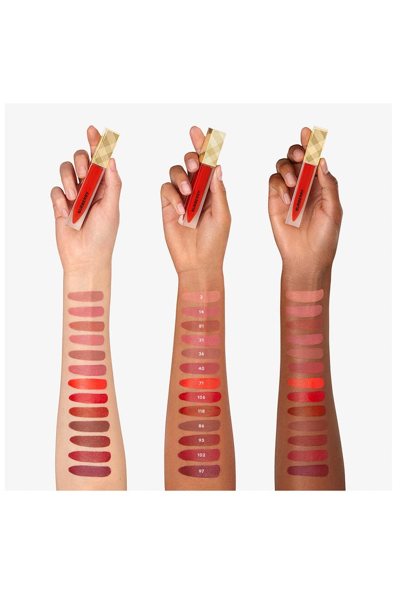 Kisses Liquid Matte Lipstick, Alternate, color, 106 THE RED