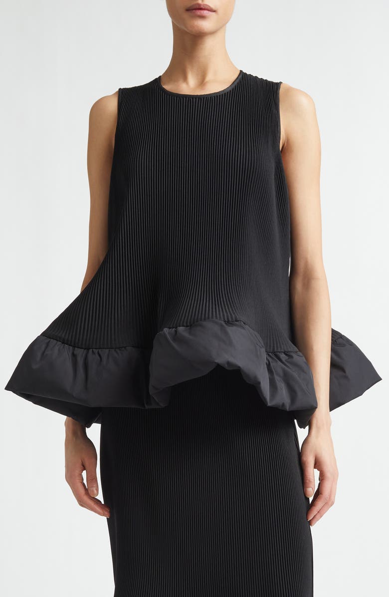 MELITTA BAUMEISTER Slim Puffle Ripple Tank, Main, color, Black