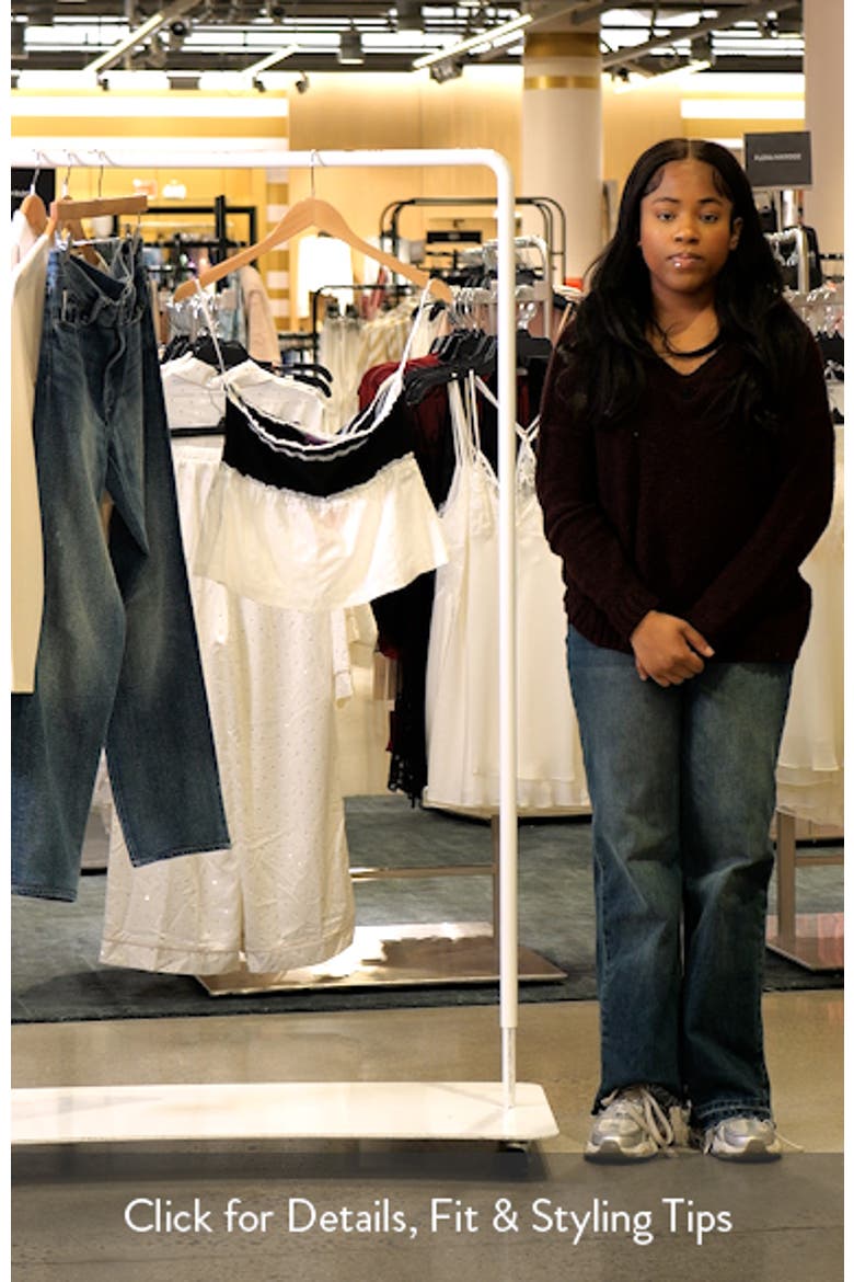 Rena Rib Peplum Tube Top video