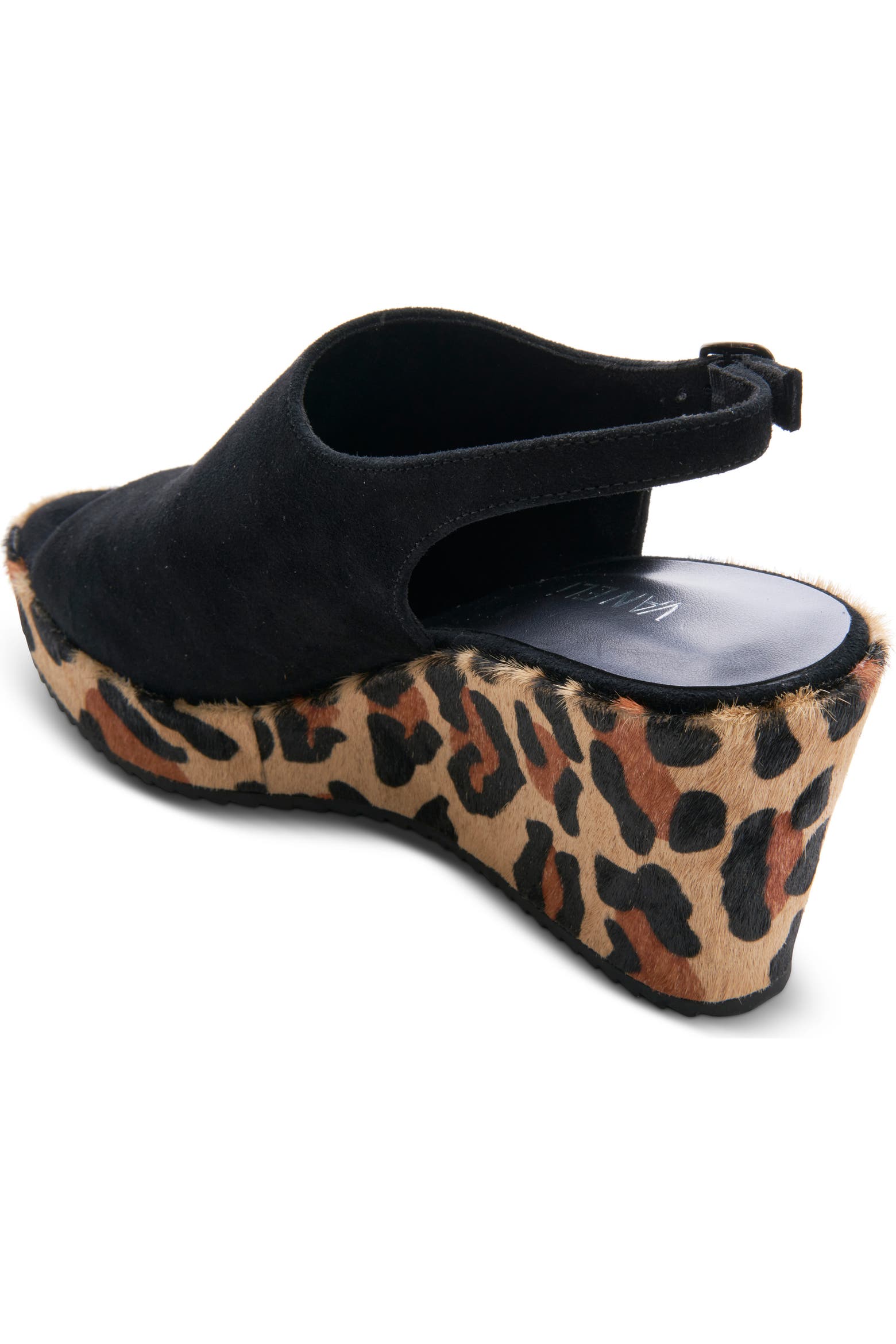 Box Insert Wedge VANELI Liza Genuine Calf Hair Wedge Sandal (Women) | Nordstromrack