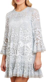 purple wrap mini dress Baltic Born Womens Newark Mini Dress | Purple Multi