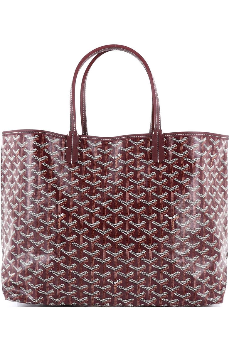 Pre-Owned Goyard Saint Louis Tote Coated Canvas PM, Alternate, color, Red