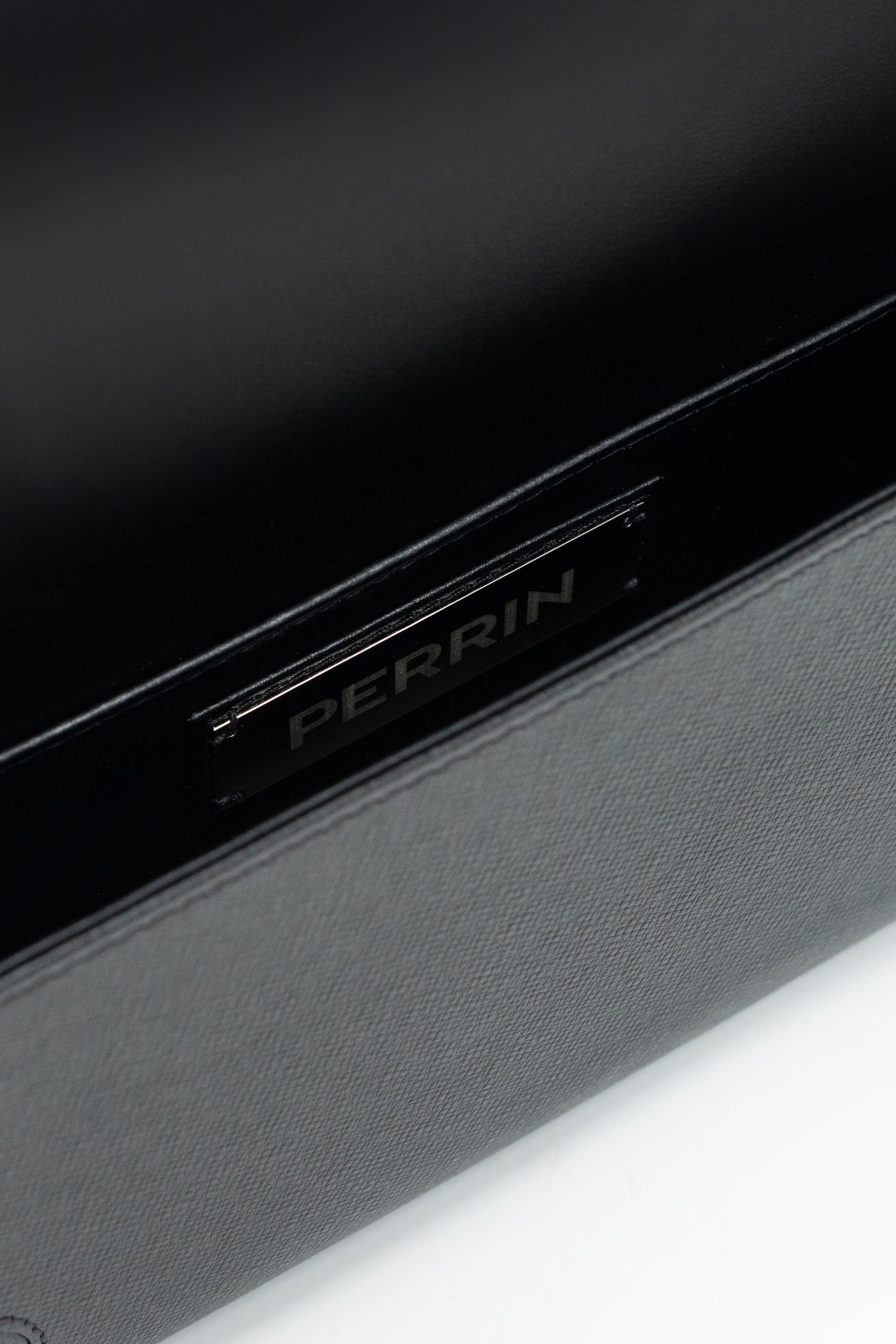 PERRIN PARIS Lolita Clutch, Alternate, color, Black White Caramel