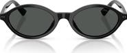 Jimmy Choo 51mm Oval Sunglasses