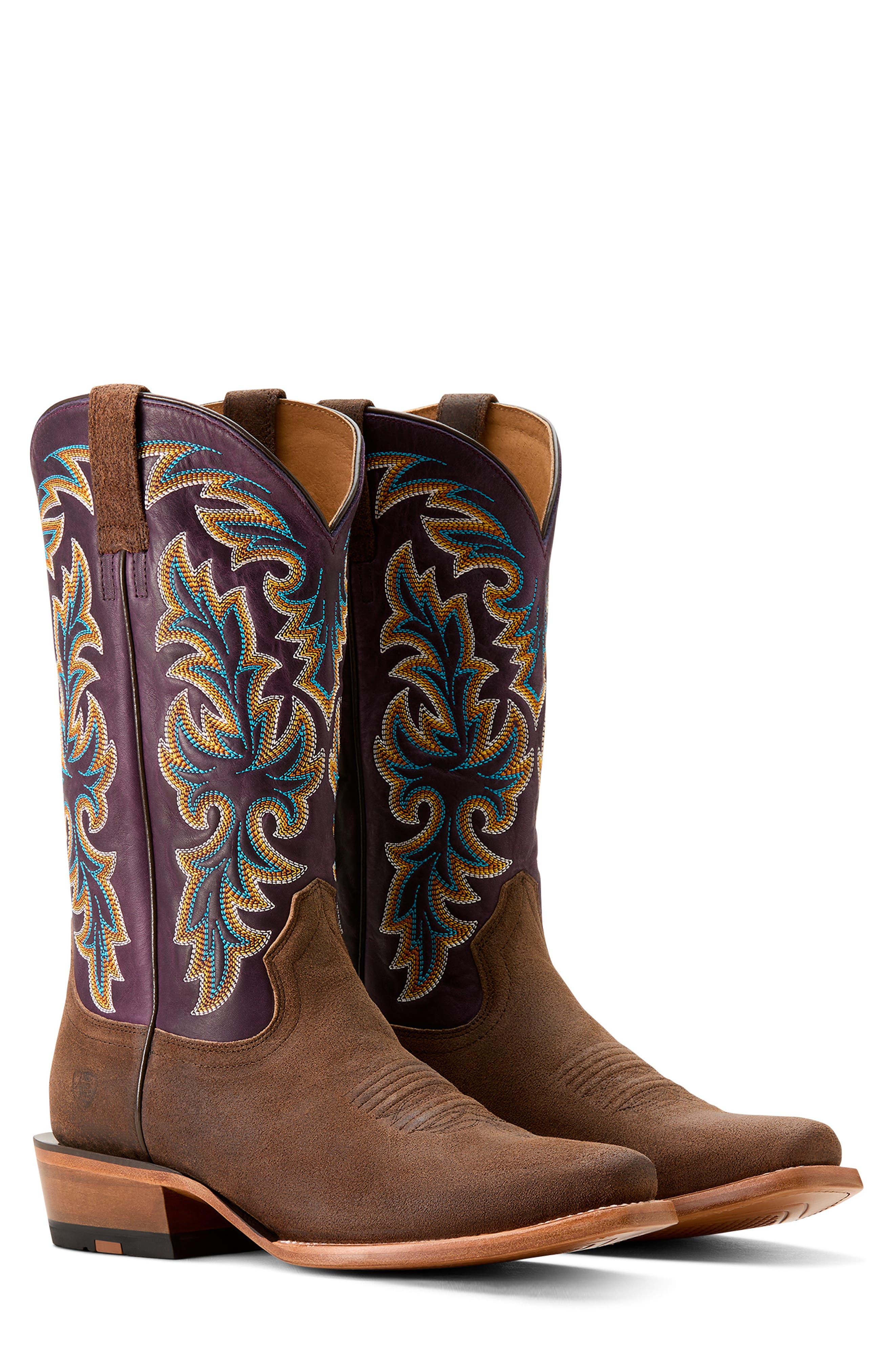 Ariat Futurity Cashout Square Toe Boot, Alternate, color, Dijon Roughout