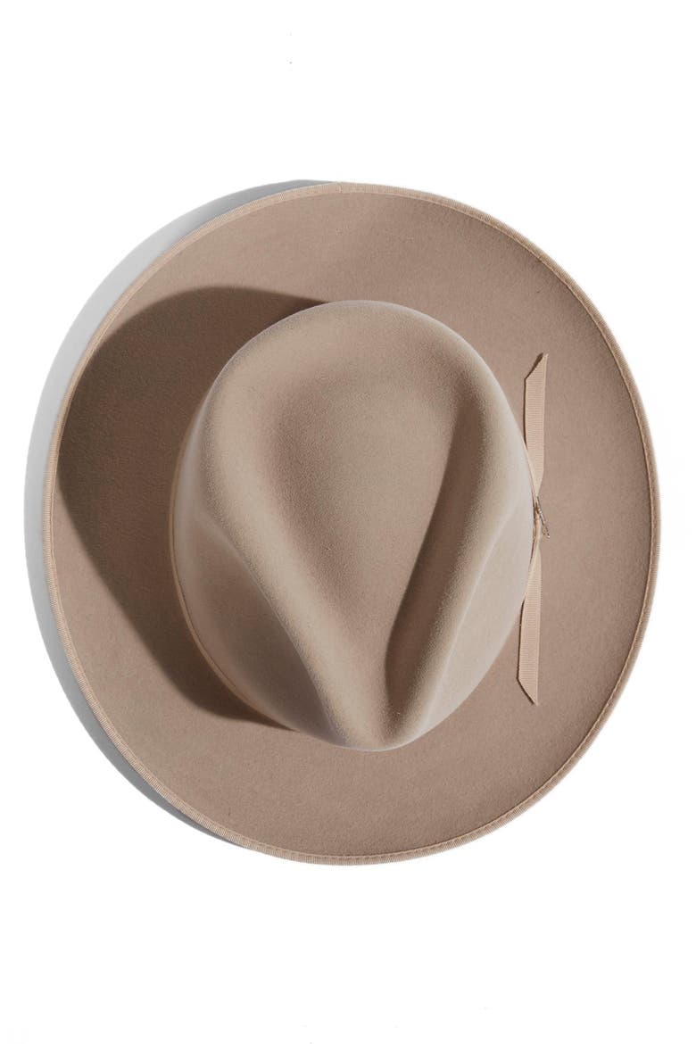 'Stratoliner' Royal Quality Felt Fedora, Main, color, SILVERBELLY