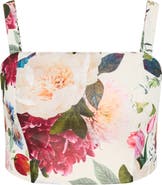 City Chic Bianka Print Crop Tank