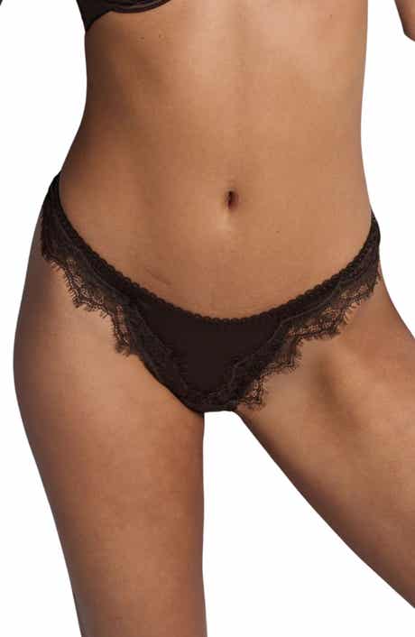 Kat The Label Sorrento Lace Trim Thong