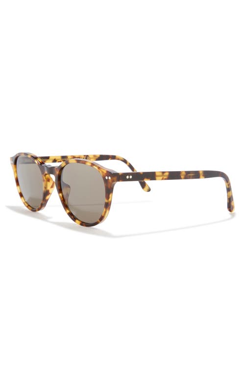 Kimeze 54mm Round Sunglasses In Tortoiseshell Grey