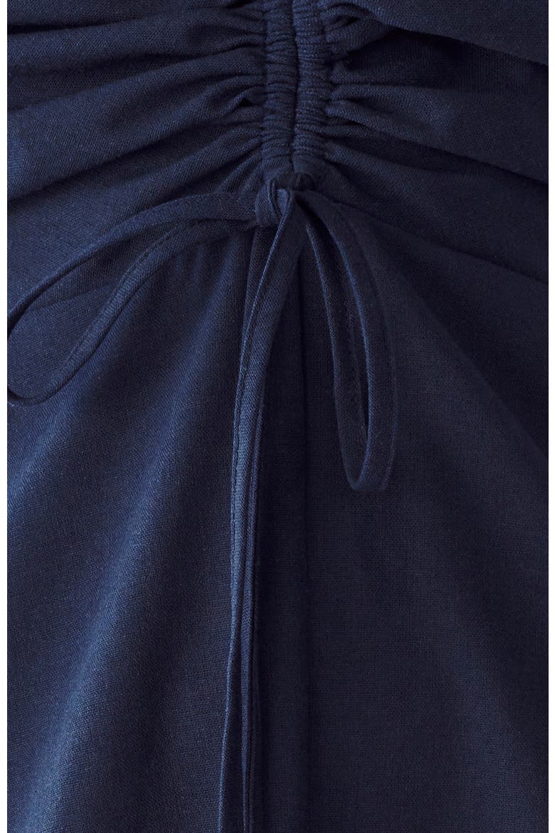 Shelly Midi Dress, Alternate, color, Navy Blue