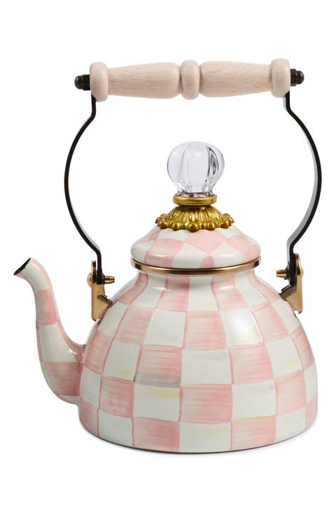 Rosy Check 1-Quart Tea Kettle