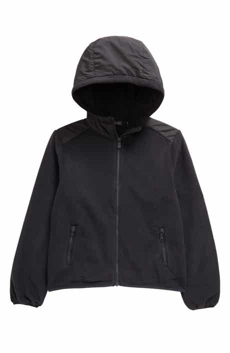 Save The Duck Kids' Neville Water Resistant Fleece Zip Hoodie