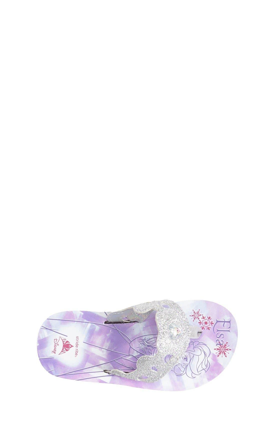 Stride Rite 'Disney's Frozen - Anna & Elsa' Sandal, Alternate, color, 