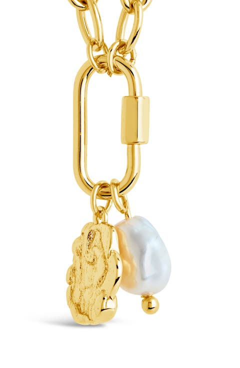 Jaxie Carabiner Charm Necklace