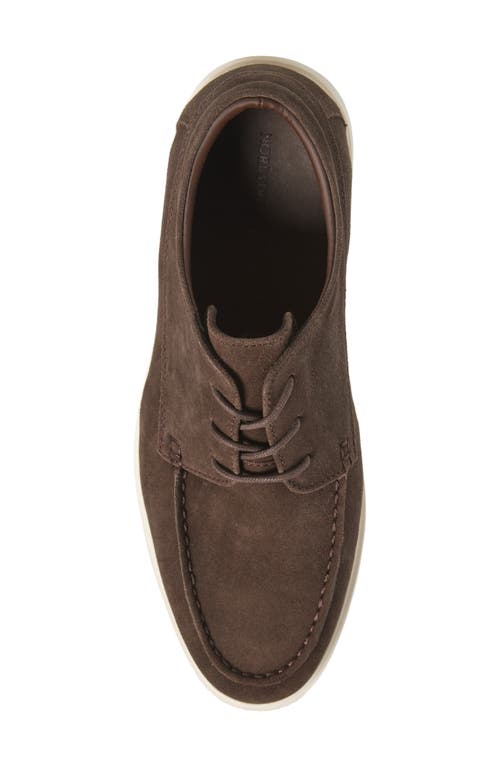 Nordstrom Harvey Moc Toe Derby In Brown Bison