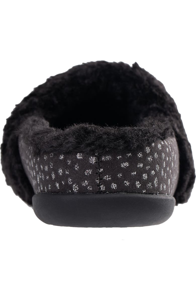 Revitalign Ellie Faux Shearling Clog Slipper, Alternate, color, Black