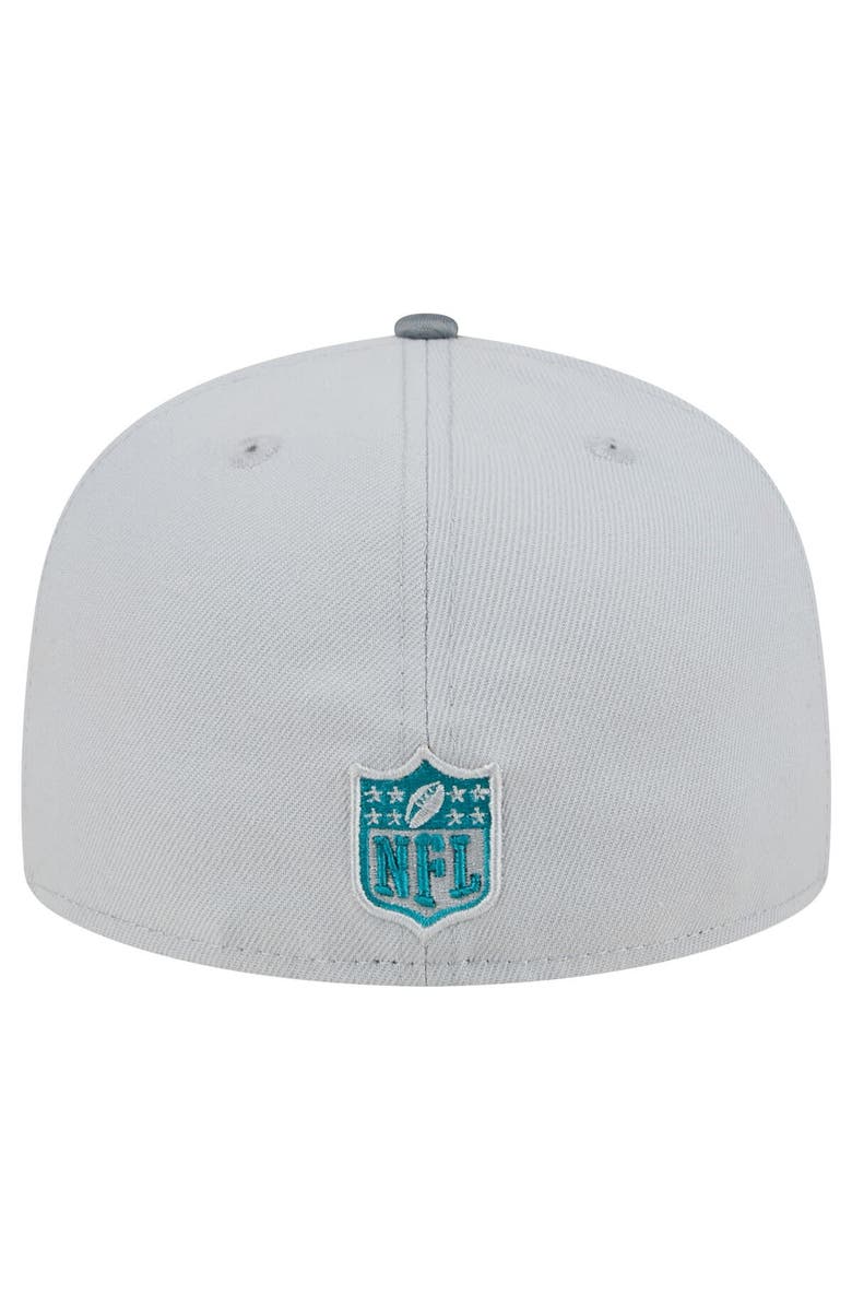 New Era Men's New Era Gray Jacksonville Jaguars Active Camo 59FIFTY Fitted Hat, Alternate, color, 