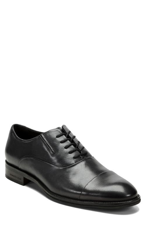 Kenneth Cole New York Tully Cap Toe Oxford In Black
