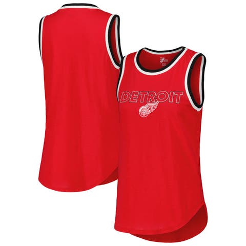Women's G-III 4Her by Carl Banks Red Detroit Red Wings Strategy Tank Top