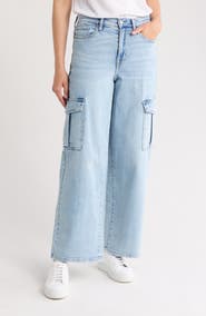 DKNY Jeans High Waist Cargo Jeans