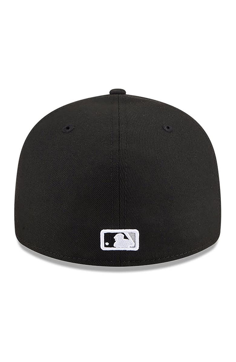 New Era Men's New Era Black Chicago White Sox 2026 Jackie Robinson Day Low Profile 59FIFTY Fitted Hat, Alternate, color, Black