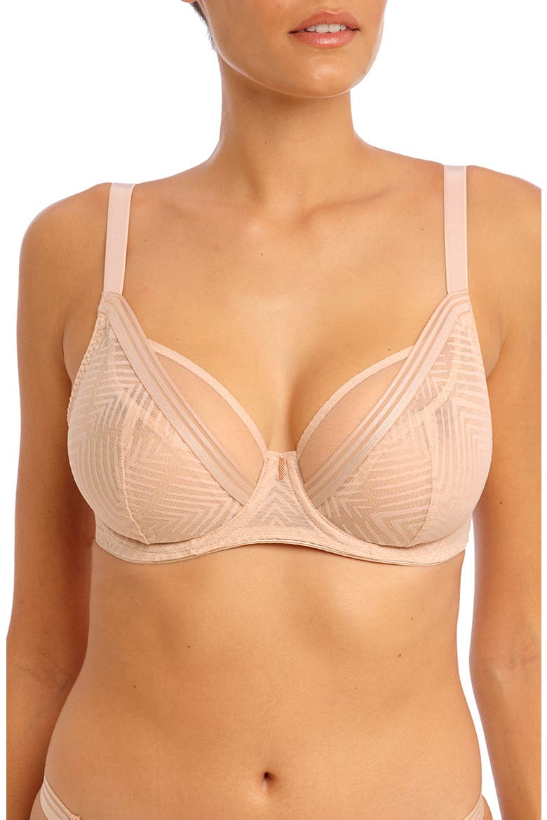 Tailored High Apex Underwire Bra, Main, color, NATURAL BEIGE