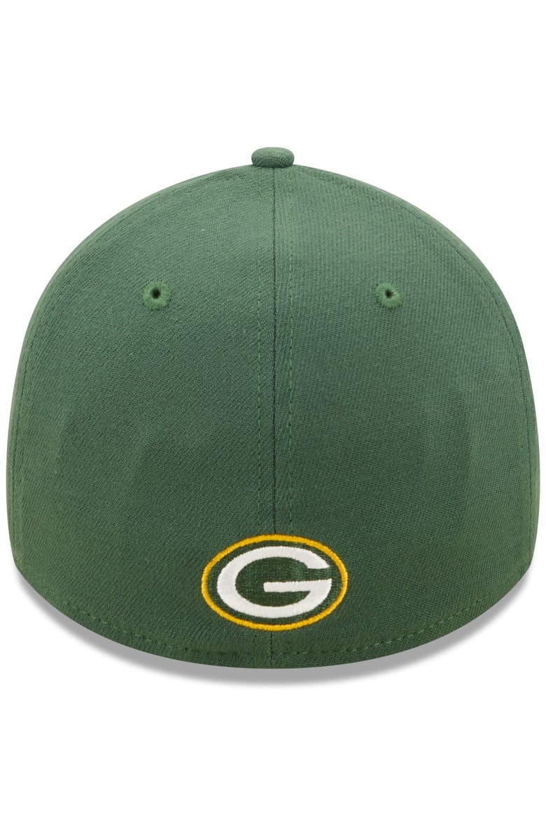 New Era Men's New Era Green Green Bay Packers Elemental 39THIRTY Flex Hat, Alternate, color,