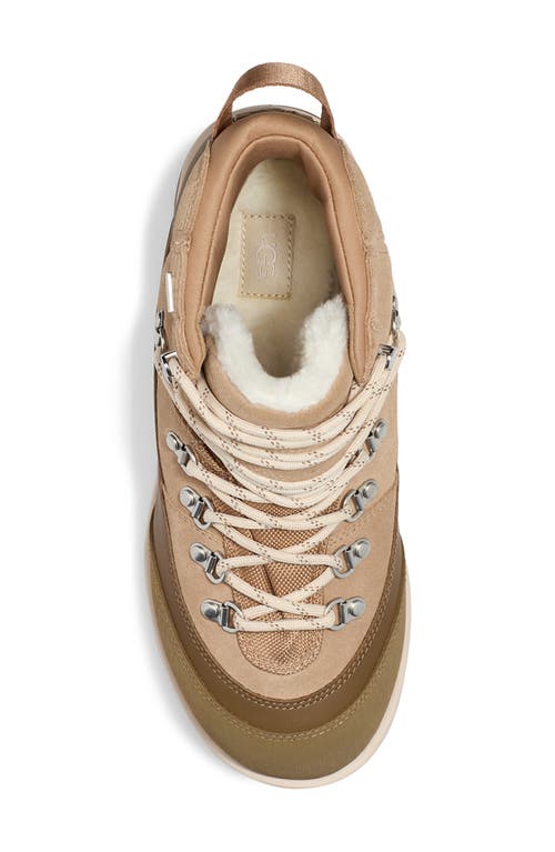 Ugg ® Brecken Waterproof Lace-up Boot In Sand