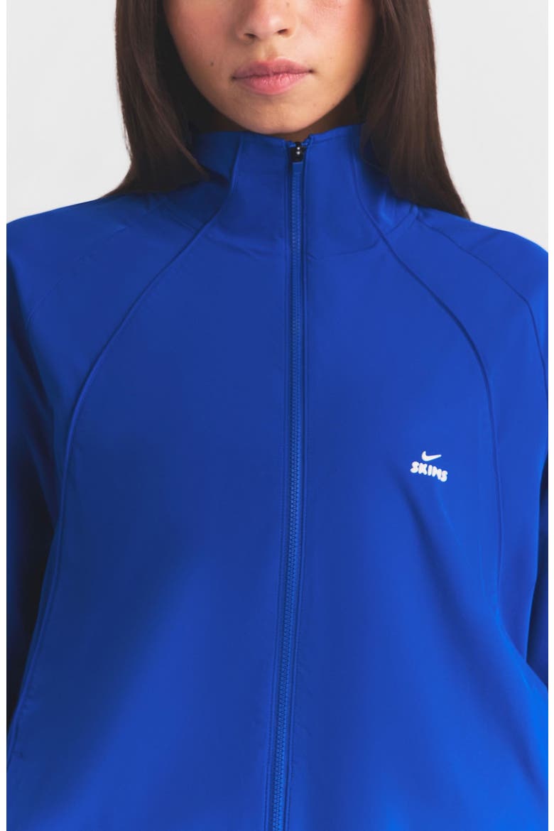 NikeSKIMS Oversize Stretch Nylon Jacket (Women) | Nordstrom