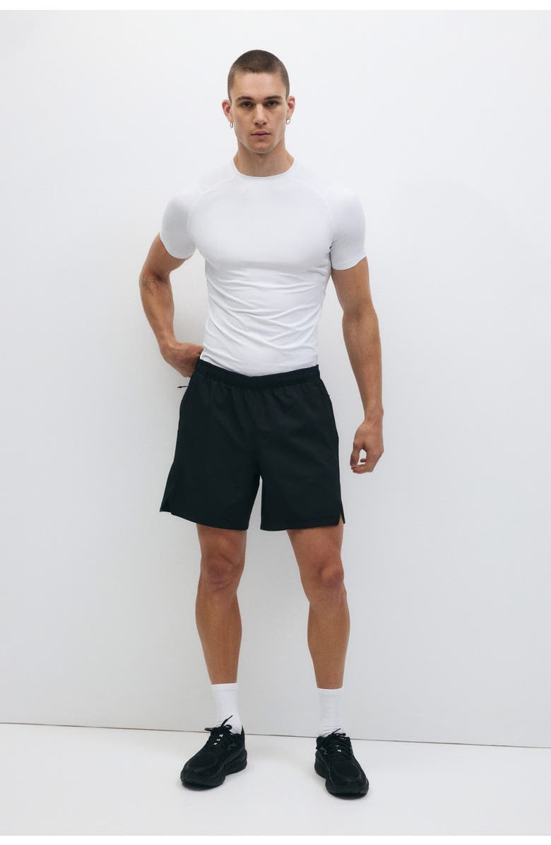 H&M Sports Shorts With Drymove, Alternate, color, Black