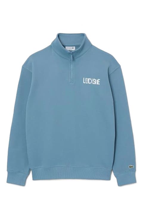Half Zip Logo Pullover