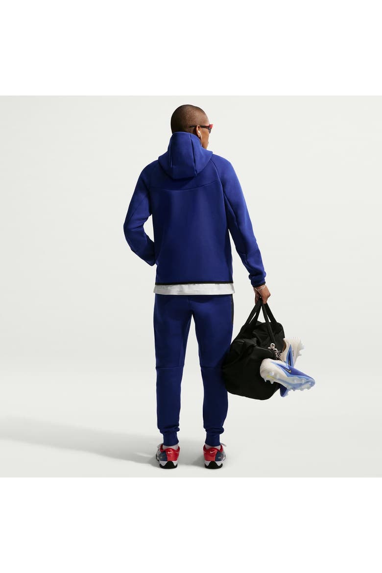 Men's Nike Royal USMNT 2026 Tech Fleece Windrunner Raglan Full-Zip Hoodie, Alternate, color, Royal