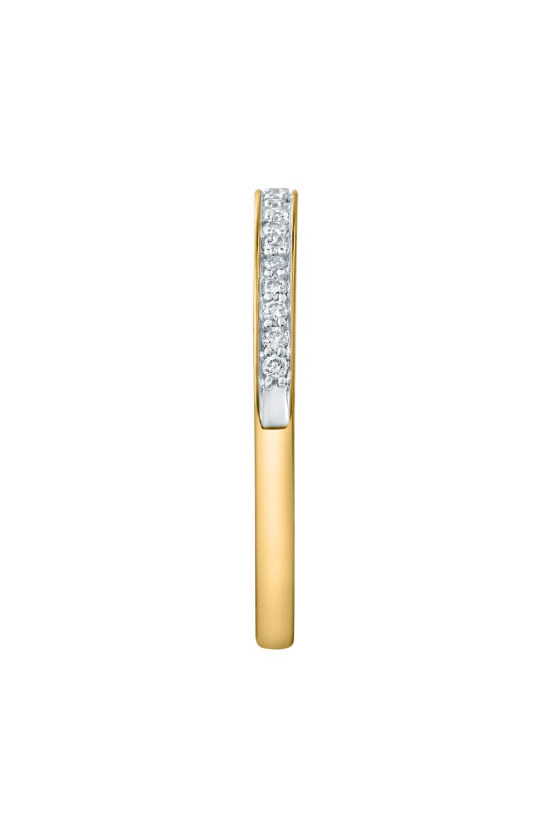 Veyora 14K Diamond Band - 0.10 ct, Alternate, color, 14K Yellow Gold